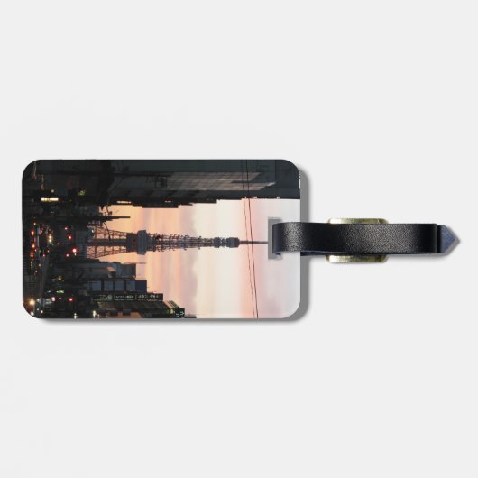 東京タワーサンライズ東京タワー日の出 ラゲッジタグ (裏面横)