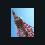 東京タワー東京タワー キャンバスプリント<br><div class="desc">東京タワー東京タワーは、東京都港芝公園にある通信・展望台。Globe Trottersは、地球の特異な画像を専門のまわりにに扱っている。グリーティングカユニークード、はがき、ポスター、マウスパッドなど。</div>