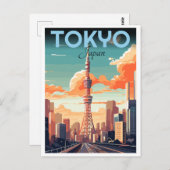 東京タワー芝公園港地区への贈り物 ポストカード (正面/裏面)