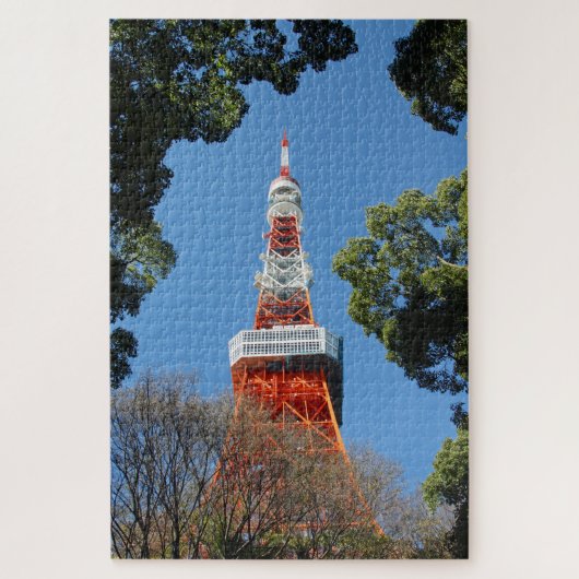 東京タワー1014-pc ジグソーパズル (縦)