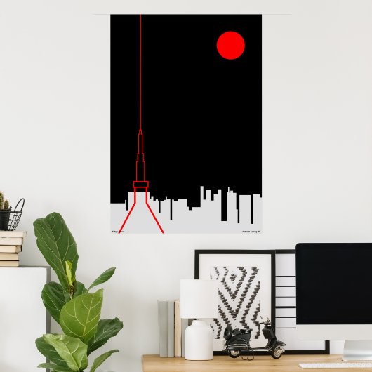 東京タワー ポスター (ホームオフィス)