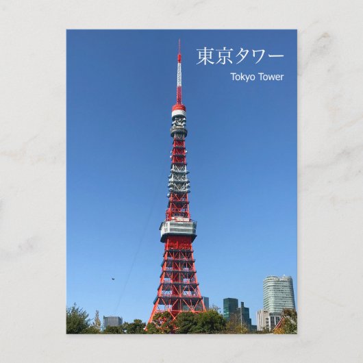 東京タワー ポストカード (正面)