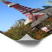 東京タワー・増上寺 ポスター (角)