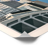 東京ツアー、ヴィンテージ旅行ポスター、 ポスター (角)