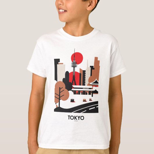 東京トラベルティー Tシャツ (正面)