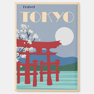 東京トラベルポスター マグネット