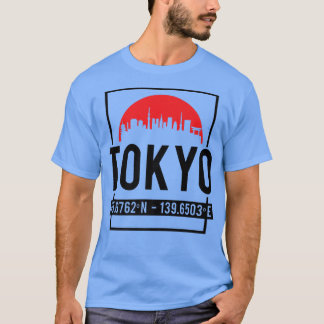 東京トレンディー日本の先住民旅行保険料 Tシャツ