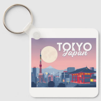 東京パステルトラベルデザイン キーホルダー