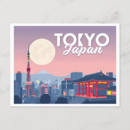 東京パステルトラベルデザイン ポストカード