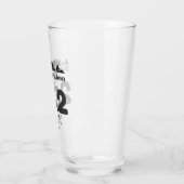 東京パーソナライズされたマラソンフィニッシャ走ー タンブラーグラス (左)