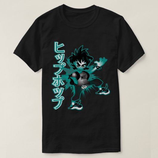 東京ヒップホップキング Tシャツ (デザイン正面)