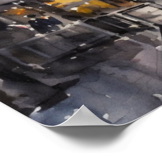 東京ビーブス – シティスケーププリント ポスター (角)