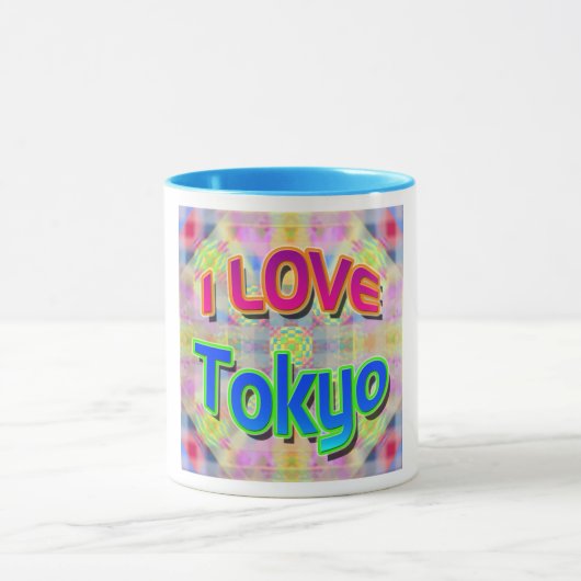 東京フェスティバル3 "I LOVE Tokyo"カップ マグカップ (中央)