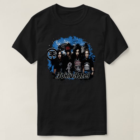 東京ホテルバンドプルオーバーフード付きスウェットシャツ.png tシャツ (デザイン正面)