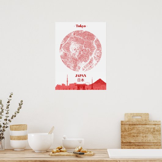東京ポスター ポスター (キッチン)