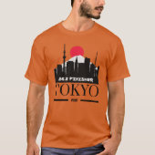 東京マラソンフィニッシャ2025パーソナライズされた走 Tシャツ (正面)