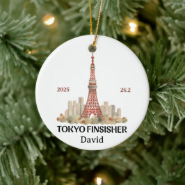 東京マラソン2025マラソン・フィニッシャーギフト セラミックオーナメント