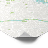 東京ミニマルの地図 ポスター (角)