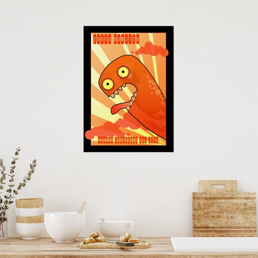 東京モンスター ポスター (キッチン)