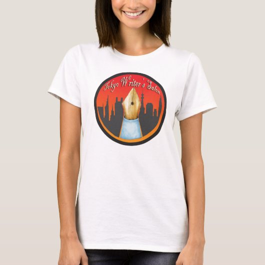 東京ライターサロンレディース長袖 Tシャツ (正面)
