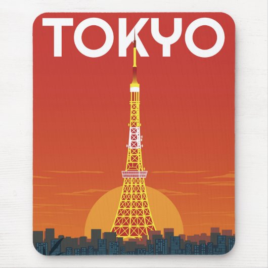 東京ランドマーク マウスパッド (正面)