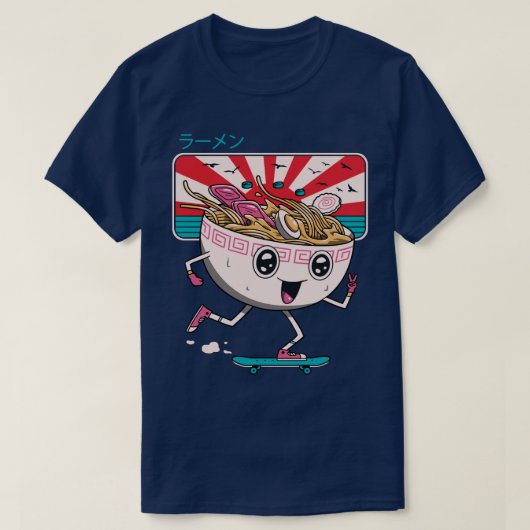 東京ラーメン Tシャツ (デザイン正面)