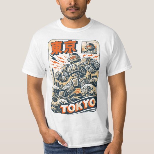 東京ロボット Tシャツ (正面)