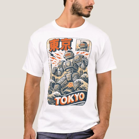 東京ロボット Tシャツ (正面)