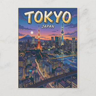 東京ヴィンテージアニメ旅行絵葉書 ポストカード