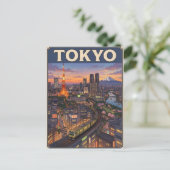 東京ヴィンテージアニメ旅行絵葉書 ポストカード (スタンド正面)