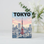 東京ヴィンテージアニメ旅行絵葉書 ポストカード (スタンド正面)