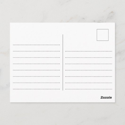 東京ヴィンテージ水彩旅行 ポストカード (裏面)