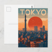 東京ヴィンテージ ポストカード (正面/裏面)