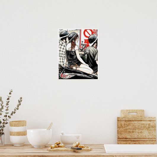 東京交通 ポスター (キッチン)