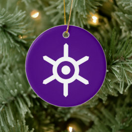 東京国旗日本の（首都） セラミックオーナメント