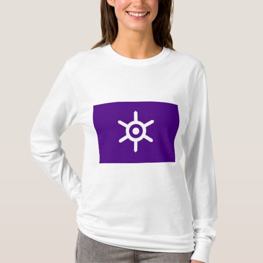 東京国旗日本の(首都) Tシャツ (正面)