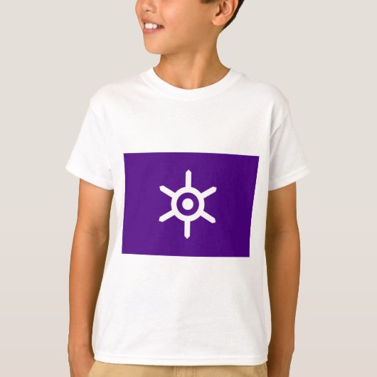 東京国旗日本の(首都) Tシャツ (正面)