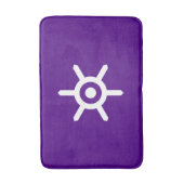 東京国旗、日本風呂マット バスマット (正面縦)