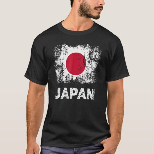 東京国日本の国国旗 Tシャツ (正面)