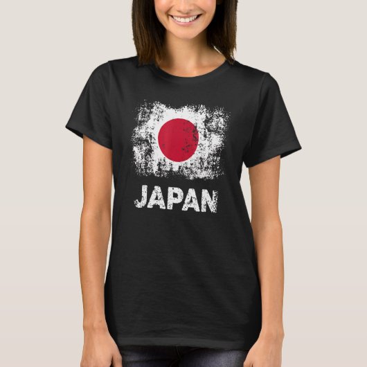 東京国日本の国国旗 Tシャツ (正面)