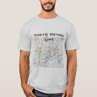 東京地下鉄ライン Tシャツ