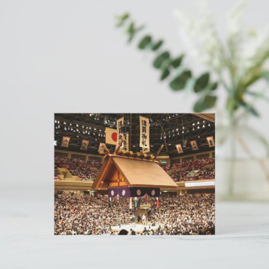 東京墨田区の両国国技館のポストカード ポストカード (スタンド正面)