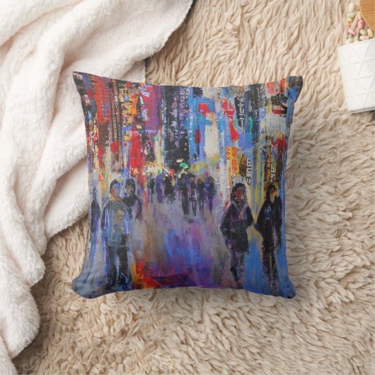 東京夜 クッション (ブランケット)