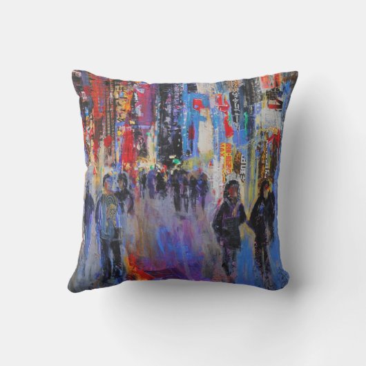 東京夜 クッション (裏面)