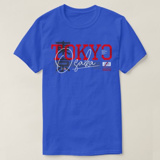 東京大阪 Tシャツ (デザイン正面)