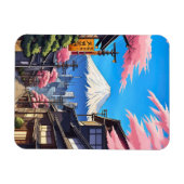 東京富士山展望版画 マグネット (横)