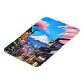 東京富士山展望版画 マグネット (左側)