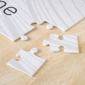 東京市レトロ芸者ヴィンテージ花 ジグソーパズル (側面)