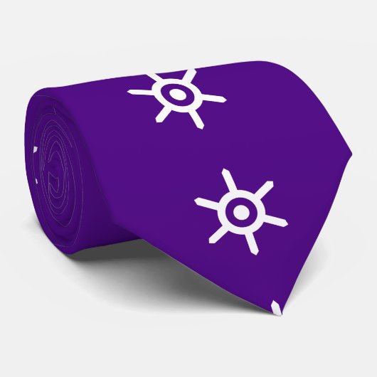 東京府国旗、日本留め ネクタイ (ロール)