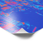 東京新宿歌舞伎町サイバーパンクポスター フォトプリント            (角)